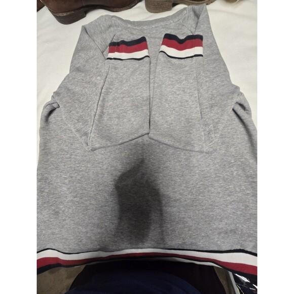 Tommy Hilfiger Denim 1985 Crewneck Sweatshirt Gray Size S/M Logo Pullover USA - Picture 14 of 15